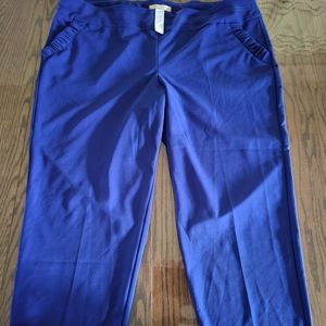 Plus Crop Stretch Dress Pant